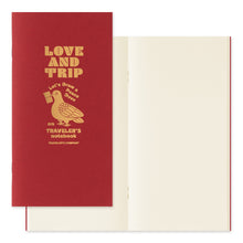 画像をギャラリービューアに読み込む, トラベラーズノート リフィル レギュラーサイズ 無罫 LOVE AND TRIP 14492-006
