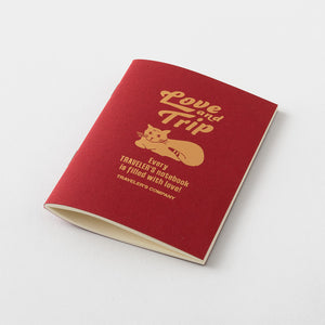 トラベラーズノート リフィル パスポートサイズ 無罫 LOVE AND TRIP 14493-006