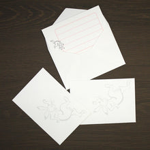 画像をギャラリービューアに読み込む, [便利堂] ミニ箋セット 鳥獣戯画 相撲
