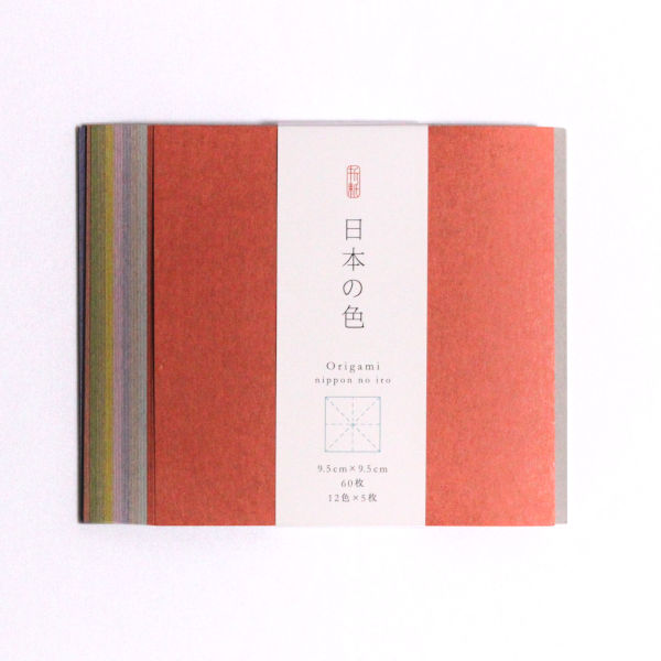 [尚雅堂] 大人のためのおりがみ 日本の色 9.5×9.5cm